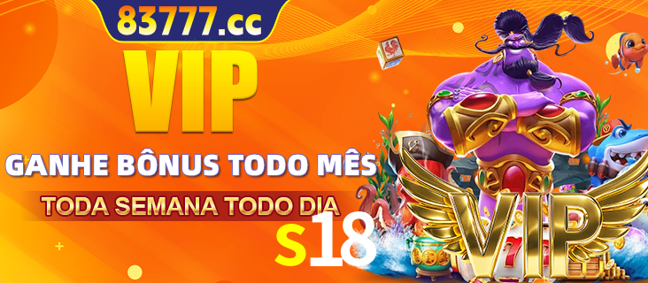 Banner promocional do s18 oferecendo 100% de recompensas adicionais contínuas para quem fizer o login diário (Daily sign-in), com um mascote de coelho.